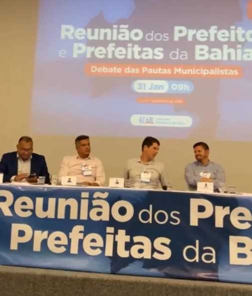 Camacã: Prefeito Paulo do Gás vai a Salvador em busca de projetos e demandas para o município